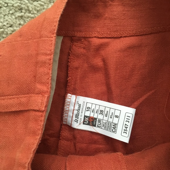 Linen high waisted shorts - Picture 6 of 6